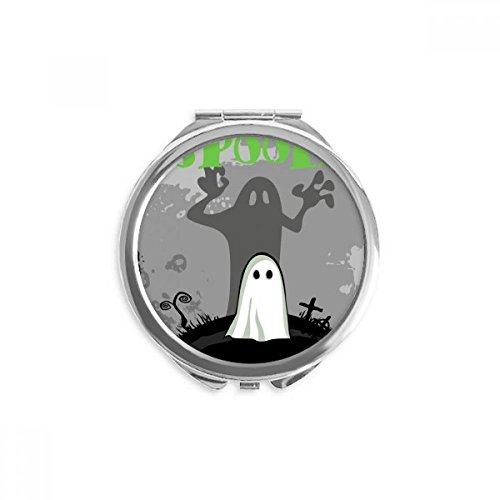 Miroir d'Halloween fantôme de poche pour corriger votre maquillage partout