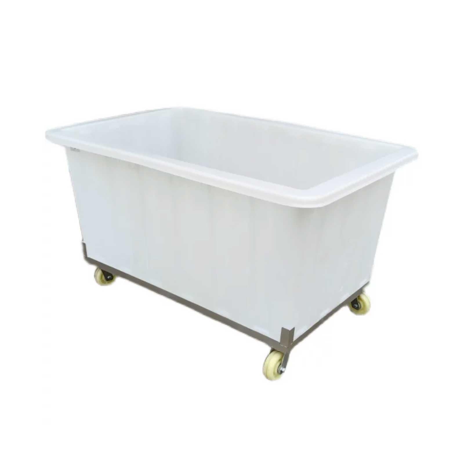 Multipurpose Plastic Dollies, Heavy Duty Material Transport Trolley, Industrial Utility Cart with Wheels for Warehouse Factory Farm(96x50x45cm)