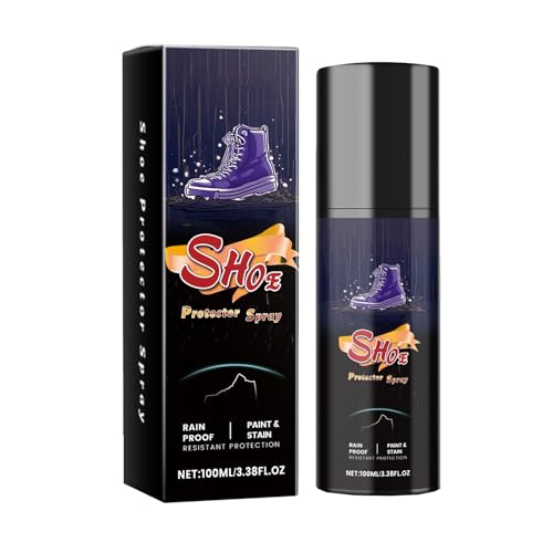 Mnozreo Spray Impermeabilizante Calzado Para Sneakers Trekking Goretex y Tejidos Técnicos,100ML,1PC,Protector Impermeable a la lluvia y las Manchas