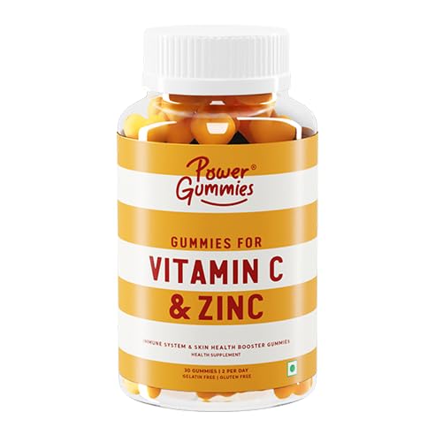 Power Gummies for Vitamin C & Zinc -Boosts Immunity Booster with Orange Flavour-30 gummies (B0CMHFTYZ2) Amazon Price History, Amazon Price Tracker