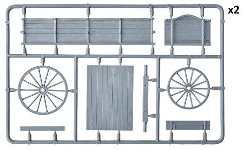 Miniart 1:35 - European Farm Cart, Molded Color, S - Image 3