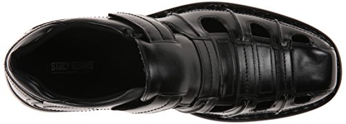 Stacy Adams Men's Belmar Fisherman Sandal, Black, 9.5 M Us #TOP4