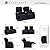 Seatcraft - Apex - Home Theater Seating - Power Recliners - Leather - Powered Headrests and Lumbar Support - LED Armrests - SoundShaker - USB Charging - Cup Holders from Seatcraft