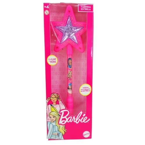 Barbie Varinha C/Luz E Som