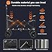 Collapsible Wagon Cart Foldable with 350lbs Weight Capacity, Lightweight Utility Shopping Cart with Wheels, Folding Grocery Wagon Carts Portable for Beach Garden Sports and Camping, Black