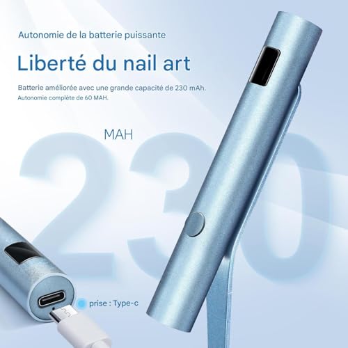 Lampe à séchage gel de voyage pour retouches manucure rapides - 4