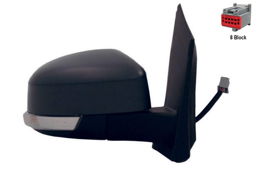 Alkar 6126401 Outside Complete Electric Heated Primed Aspherical Mirror with Blinker