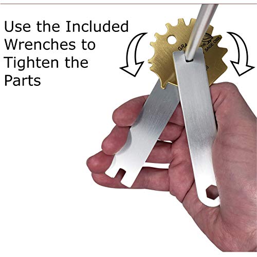 The Grate Grill Scraper Long Handle - Combine This with Your Grate Grill Scraper to Clean Your BBQ Grill While It is Still HOT! - Safer Than a Wire Brush