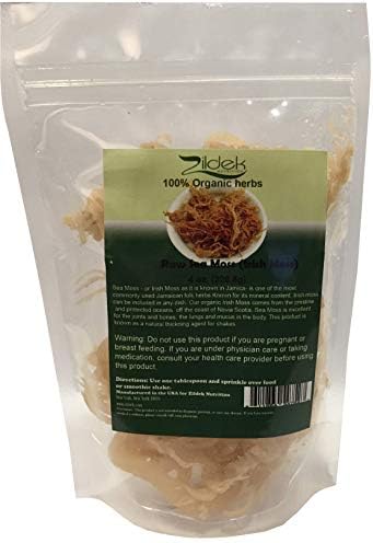Wild crafted Sea Moss Raw Irish Moss 4 oz