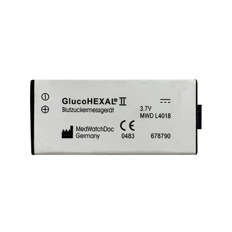 Gl.ucoHE.XIAL MWD14018 für Bl.utzuckermessgerät 3,7 V Lithium Batterie