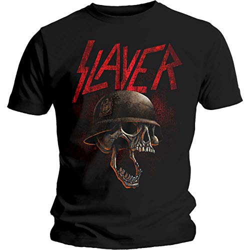 Image of Slayer Hellmitt Official Tee T-Shirt Mens Unisex (Medium) Black