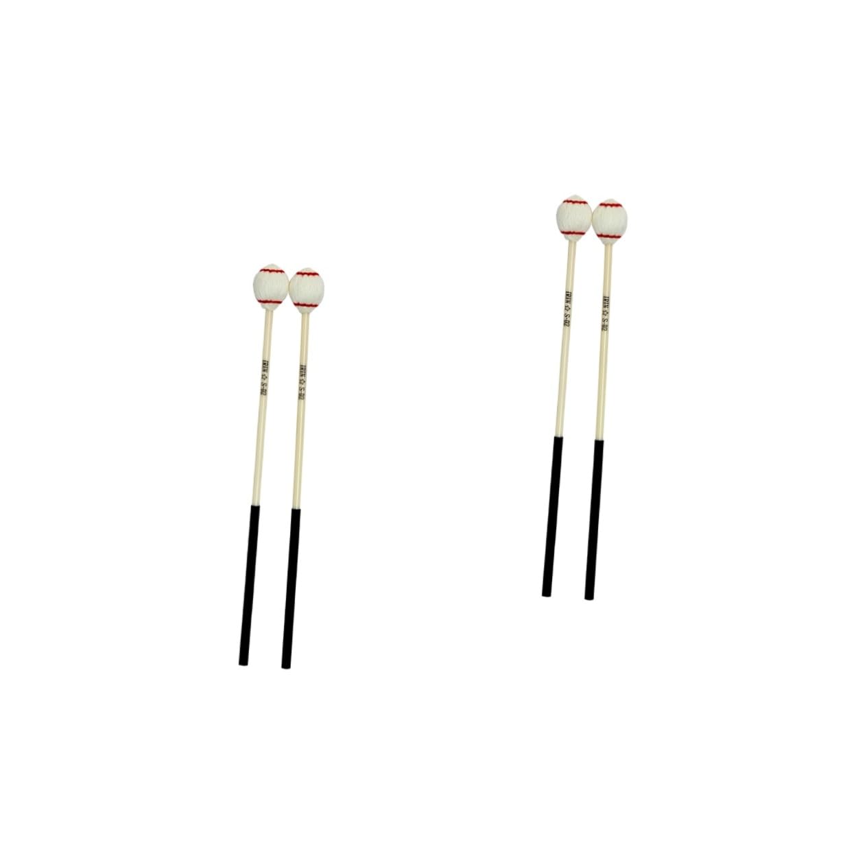 ifundom 2paare Marimba Mallets Schlaginstrumente Mit Komfortablem Griff Für Anfänger Und Profis Aus Strapazierfähigem Material Für Xylophon Und Andere Percussion-instrumente