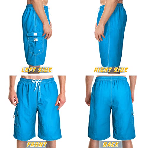 Image of Mens Swimming Trunks Swim Trunks Quick Dry Swim Shorts with Mesh Lining Funny Swimwear Bathing Suits