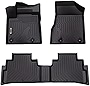 orealtrend Black Floor Mats Liners Replacement for Nissan Murano 2019 2020 2021 2022 Heavy Duty All Weather Guard Front Rear Auto Carpet-Custom Fit-Tough/Durable/Odorless