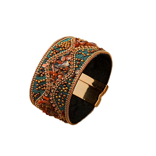 Bracelet bohème fait à la main en cuir pour vos looks de plage