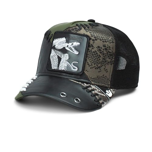 Image of Goorin Bros. The Farm Spooky Bones Collection Trucker Hat for Men and Women