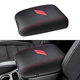 INTGET Car Rear Armrest Cover for Dodge Durango Accessories 2011-2023 Leather Middle...