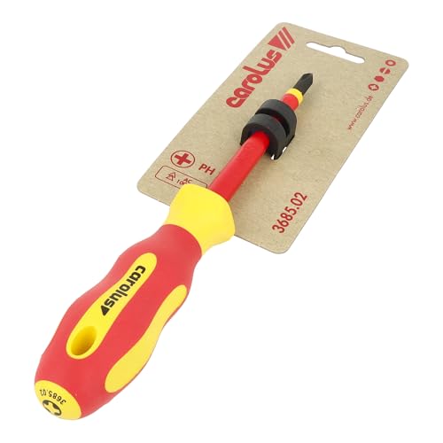 Carolus VDE Screwdriver PH 2, Black - Image 3