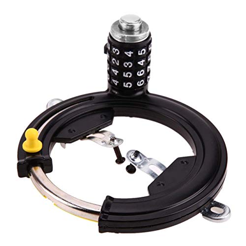 Fashion World General Bicycle Horseshoe Lock Claws AntiTheft Lock 4 Words Password Bike Fixed