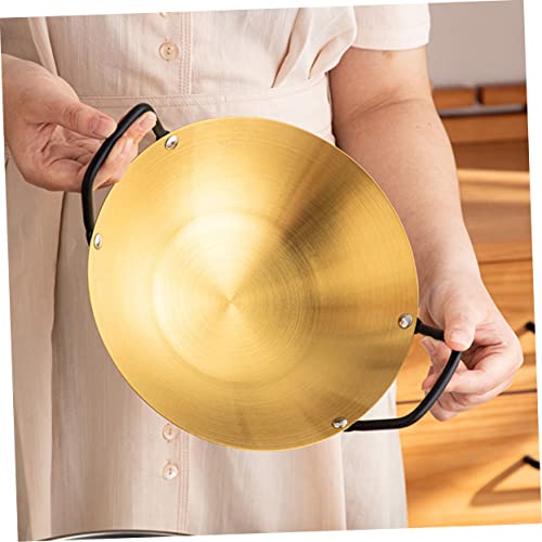 Wok de Acero Inoxidable para Cocción Hogareña 24 cm miniatura 2