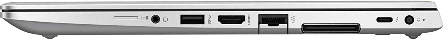 HP EliteBook 840 G6 Business Laptop, 14 pollici FHD (1920 x 1080), Intel Core i5-8365U, RAM 16 GB, SSD da 256 GB, tastiera US QWERTY Windows, 11 Pro (ricondizionato)
