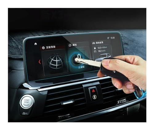 Film protection navigation pour X3 X4 G01 G02 2018-2020 en verre trempé pour l'écran de voiture