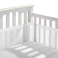 Algopix Similar Product 5 - BreathableBaby Breathable Mesh Crib
