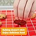 EuChoiz Silicone Baking Mat Roll 16IN*5FT Free Cutting, Non-Slip Pastry Mat, Non-Stick Reusable Air Fryer Liner, Oven Liners, Freeze Dryer Mat, Easily Cut to Size Fit All Ovens Pans Tins Dishes