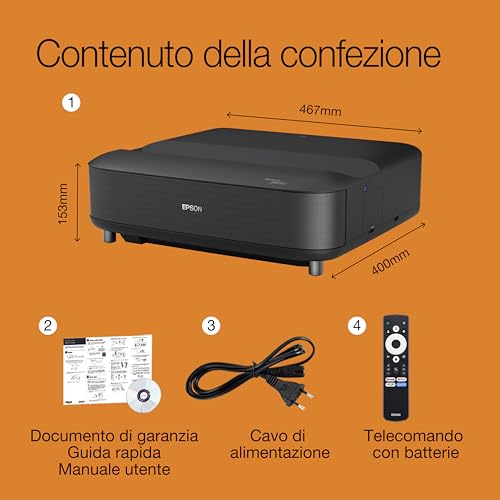Foto Epson Lifestudio Grand EH-LS670B 2