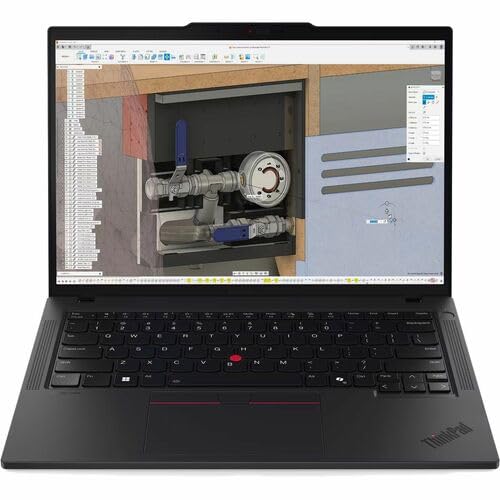 Image of Lenovo ThinkPad P14s Gen 6 21QL0019US 14 inch Copilot+ PC Notebook - WUXGA - AMD Ryzen AI 7 PRO 350-32 GB - 1 TB SSD - English Keyboard - Black - AMD Chip - 1920 x 1200 - Windows 11 Pro - Radeon 860M Gr