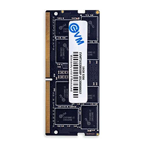 Image of EVM 16GB DDR4 Laptop RAM 3200MHz - Unleash Your System's Full Potential - Perfect for Gamers, Office Work, and More - 10 Years Warranty (EVMT16G3200S88P)