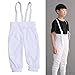 Alomejor Foil Epee Sabre Kids Fencing Pants Anti Puncture Wear Proof Fabric Cropped Style Training Pants for 42 Size 150 to 155cm 40kg (42)