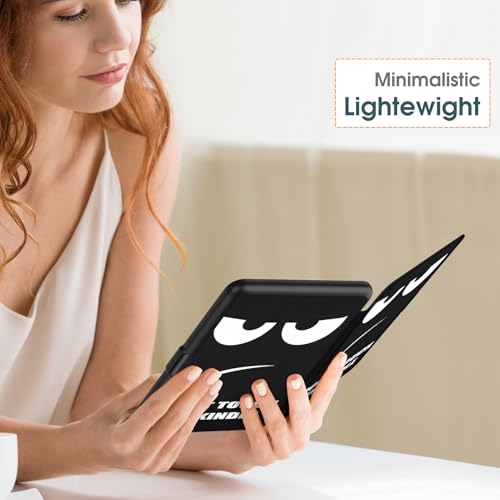 Image of Fintie Case for 7 inch All-New Kindle Paperwhite (12th Generation, 2024) and Kindle Colorsoft Signature Edition - Slim Lightweight Shell PU Leather Protective Cover with Auto Sleep /Wake, Don't Touch