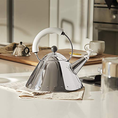 Alessi 9093 W Bollitore di Design con Manico e