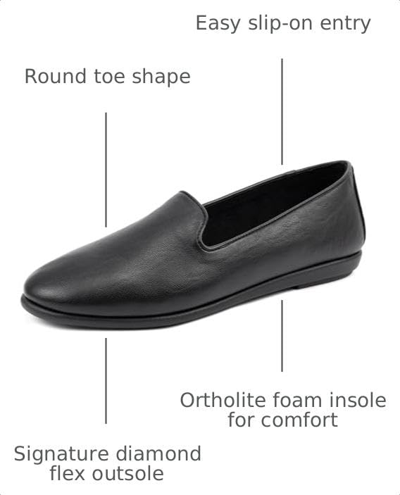 Image of Aerosoles Women's Betunia Slip-On Loafer with Memory Foam Footbed