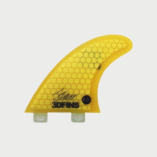 Amazon | 3DFINS(スリーディーフィン) XDS 6.0 Yellow FCS TRI