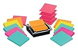 Post-it Sheet Super Sticky Note and Dispenser Value Pack, 3 x 3 Inches, 90-Sheet Pad (12 Pack)