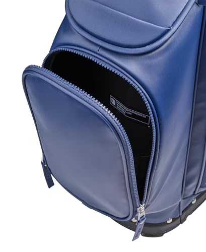 Sac de golf trépied Wilson en cuir PU résistant et léger avec support carbone