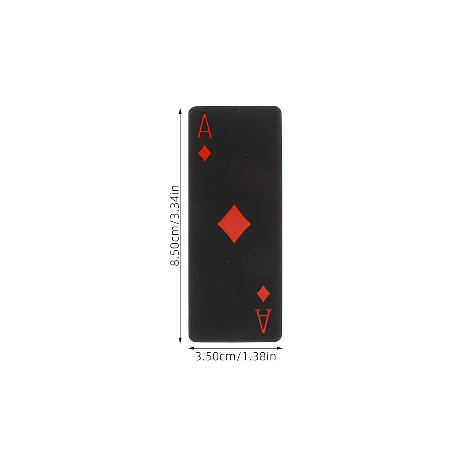 Vaguelly Carte da Impermeabili con Deck Carte PVC Nero Opaco per Poker e Giochi da Tavolo per Feste e Adulti