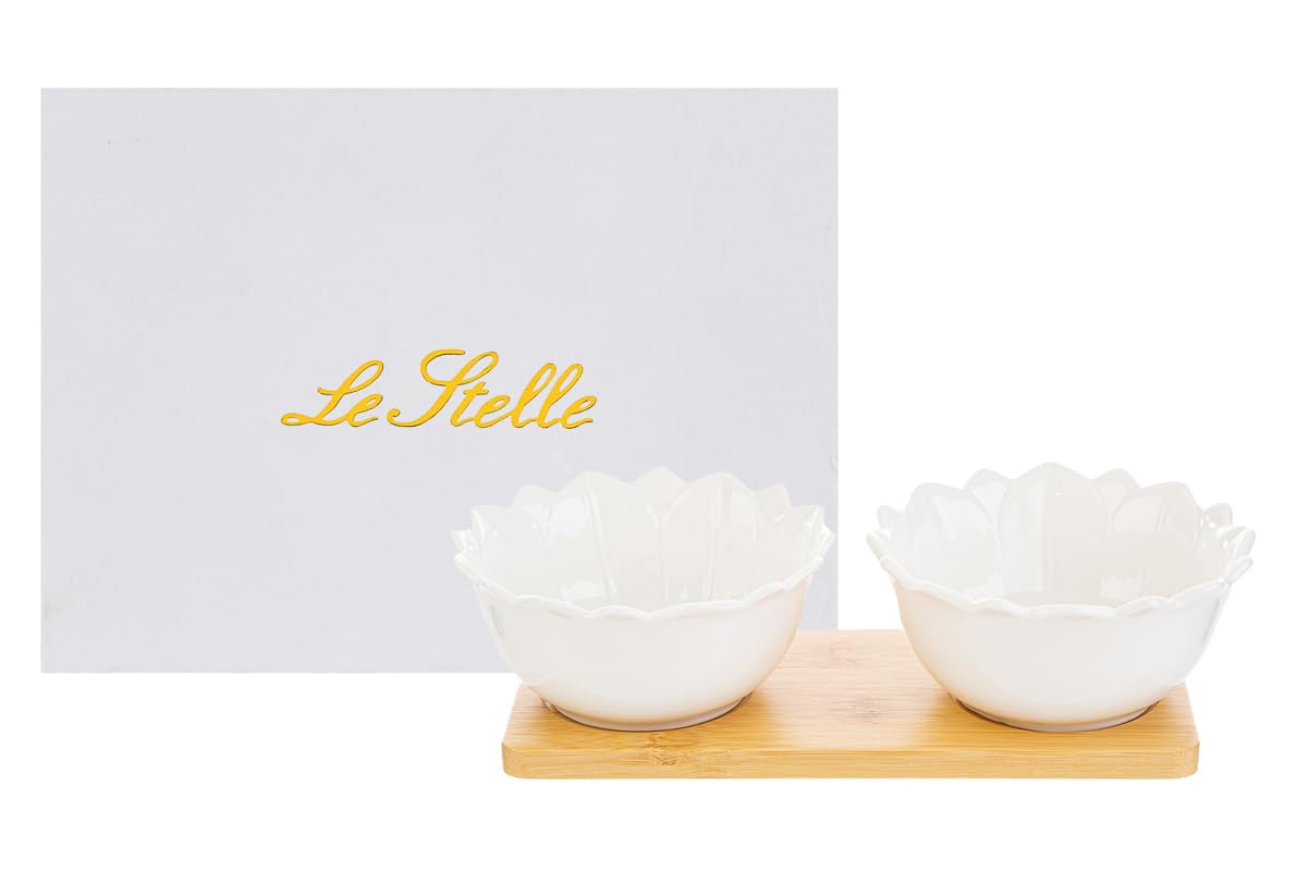 Bols en porcelaine élégants pour mariage en lot de 2 chic ST 56502