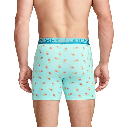 Image of Jockey Men's Underwear True Style 6 inch Boxer Brief - 3 Pack