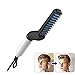 Produktbild Männer Schnelle Bartglätter Kamm und Bartschablone Rasierhilfe mit Bartkamm,Multifunktionale Haar Curling Curler Bart Kamm