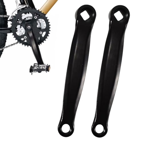 LTHERMELK 2pcs Full Solid Fahrrad Kurbeln Mountainbike Linke Kurbel Arm...