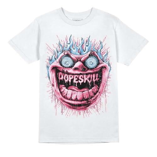 Image of DopeSkill Halloween Graphic Tee Streetwear Hip Hop Hypebeast Unisex T-Shirt Sneaker Colour Matching Shirts Spooky Graphic