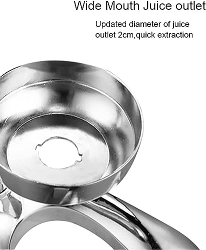Exprimidor manual de cítricos de grado comercial, prensa de frutas resistente para limón, lima y granada fresca, exprimidor desmontable para uso doméstico y en bares.