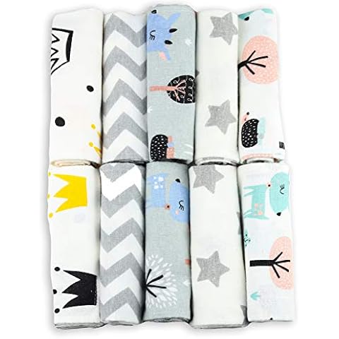 Spucktücher Baby - Moltontücher - 10er Pack Cover