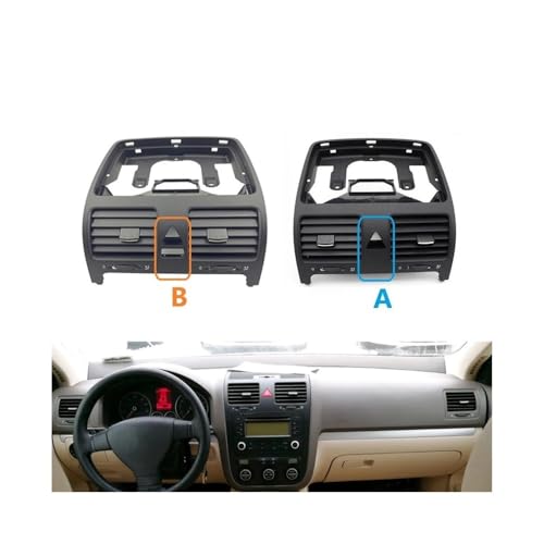 Grille de sortie d'air centrale MK5 pour Golf 5 et Rabbit