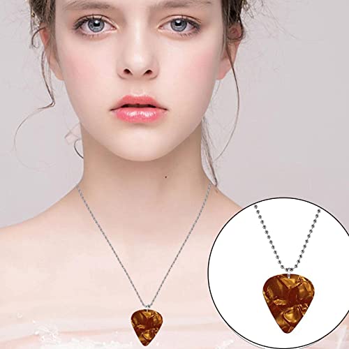 Collier Eddie Munson Hellfire Club Eddie Munson avec médiator de guitare Noir - Les Beatles, Paul McCartney, John Lennon, RIngo Starr, George Harrison Collier Eddie Munson Hellfire Club Eddie Munson avec médiator de guitare Noir – Image 4