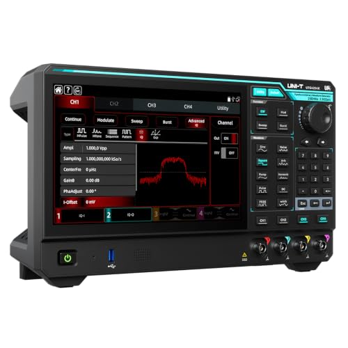 UNI-T UTG4164X Function/Arbitrary Waveform Generator - 4-Channel, 160 MHz Arbitrary Waveform Generator