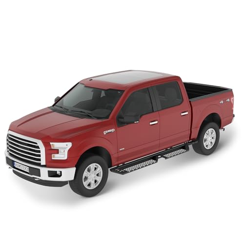Estribos laterales acero inoxidable Ford F150 SuperCrew miniatura 3